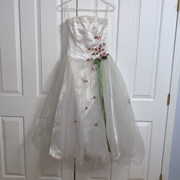 Gunne Sax Dress Jessica McClintock very beautiful fabric & work so desired rare - Picture 1 of 5